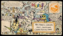 Frank L.Carlson / "MAIL!"