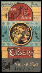 J.M. Childs & Company / Tiger Self-Dump Wheel Horse Rake