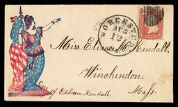 Civil War patriotic cover