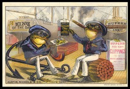 Austin, Nichols & Company / Durham Tobaccos "King of the Day" and "Superb"