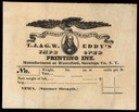 T.J. & G.W. Eddy's Improved Printing Ink