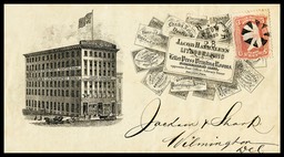 Jacob Haehnlen's Lithographic and Steam Power Letter Press Printing Rooms