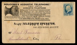 J. R. Holcomb & Company / Holcomb's Acoustic Telephone