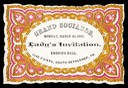 Grand Sociable Lady's Invitation