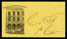 M. B. Breitenbach / Marble Clothing House