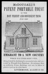Livermore, Allen & Company / McDougall's Patent Portable House