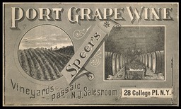 Speer's Port Grape Wine