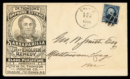 Dr. Thompson's Sarsaparilla, The Great English Remedy