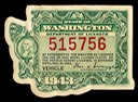 State of Washington Vehicle License